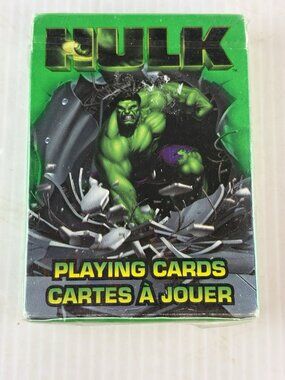 Vintage Sealed Bicycle Incredible Hulk Playing Cards Marvel 2003